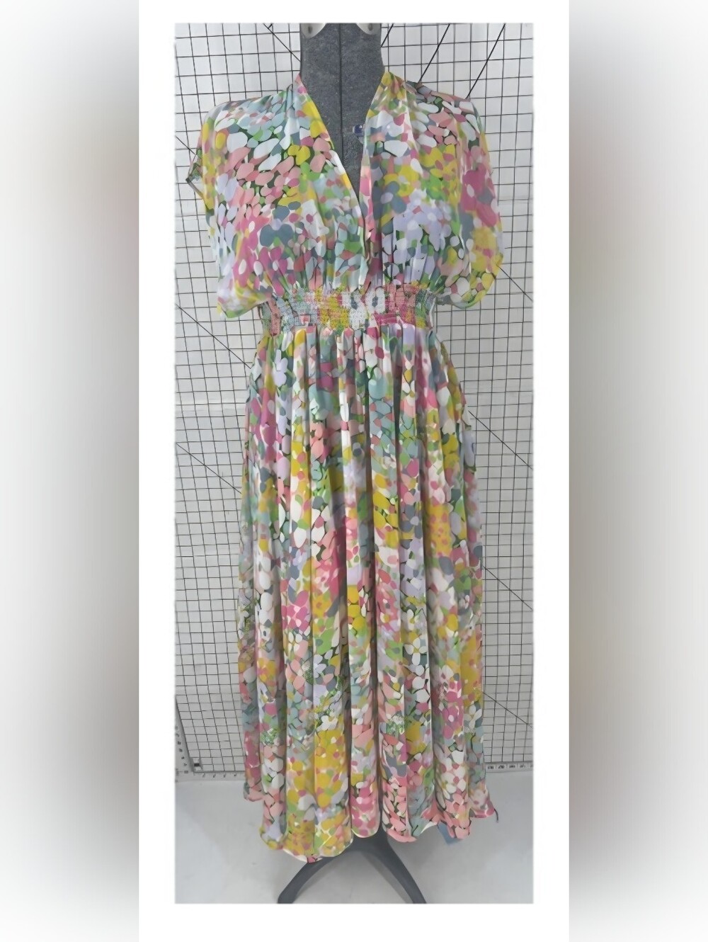 Kate Spade Pastel Floral Chiffon Coverup - Size Medium